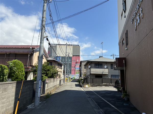 第二駐車場への道順1